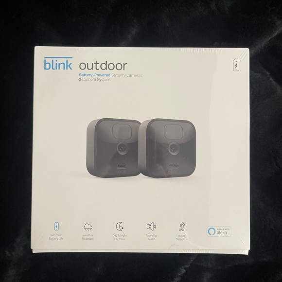 Blink - Outdoor Battery-Powered Security Camera (2 Camera System)